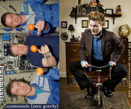 cosmonauts & tangerines, David Mead on tiny conveyance