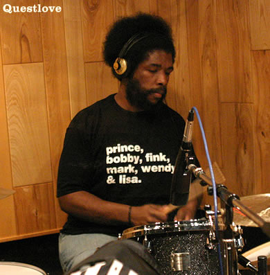 ?uestlove in the studio