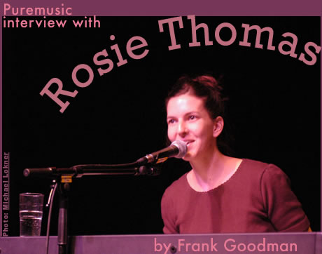 Puremusic interview with Rosie Thomas