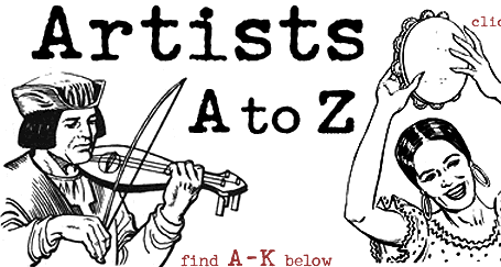 Artists A to Z  (page 1)