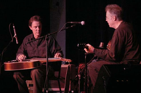 Greg Leisz and Bill Frisell at play