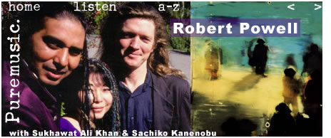 Robert Powell w/ Sukhawat Ali Khan & Sachiko Kanenobu