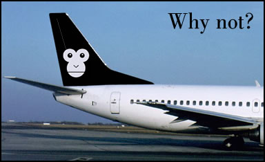 Ape-jet, baby!