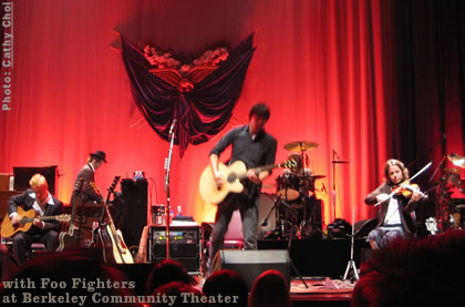 Petra with Foo Fighters