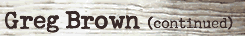 Greg Brown (p.2)