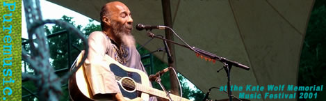 Richie at the Kate Wolf Memorial Music Festival 2001