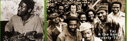 Taj and the band (early '70s)