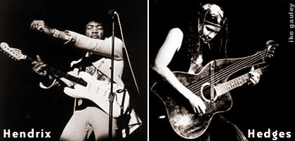 Jimi Hendrix and Michael Hedges