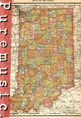 map of Indiana