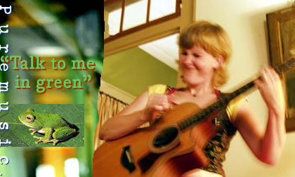 Erika Luckett  "Talk to me in green"