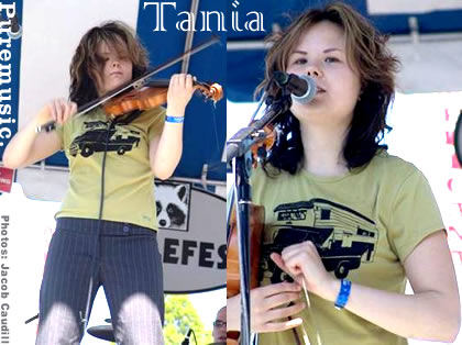 Tania of The Duhks