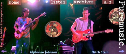 Alphonso Johnson and Mitch Stein