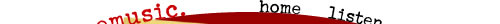 Puremusic navigation bar